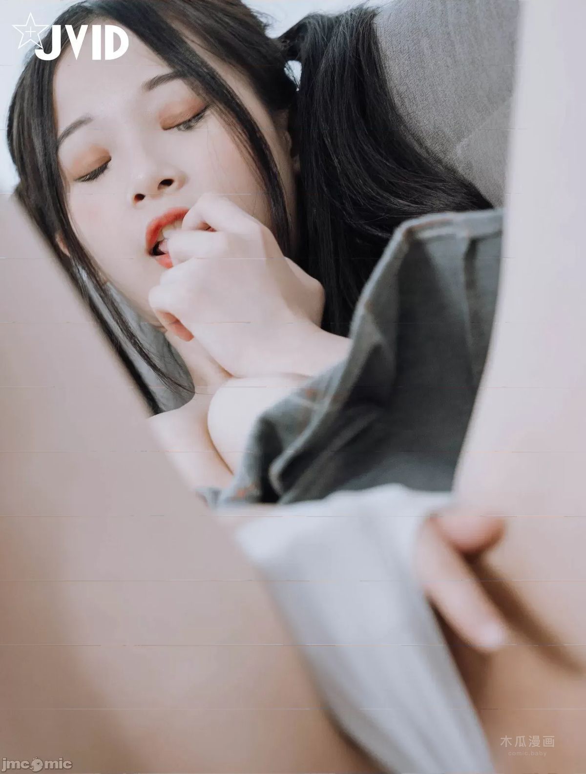 JVID – Juice Jiemi (婕咪) – Double ponytail uniform girl · Chapter 1 page 57